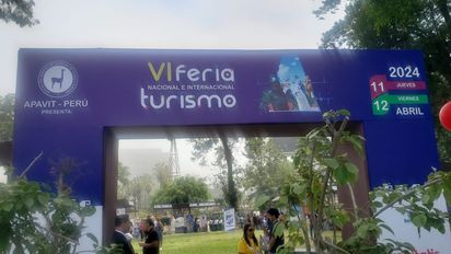 La VI Feria Nacional e Internacional de Turismo - Apavit 2024 reunió a cerca de 120 expositores de la actividad turística.