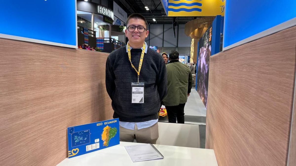 Julio Fuentes, analista de Promoción de Quito Turismo. Fitur 2026.