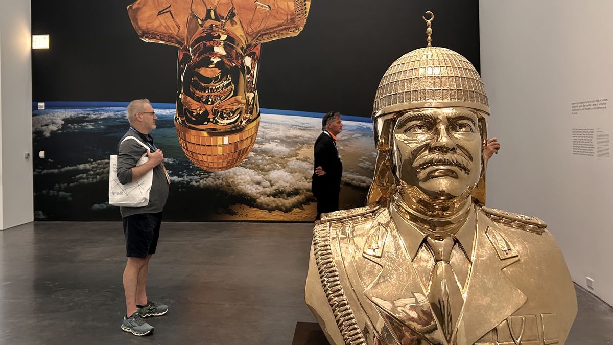 Una de las muestras en el Museum of Contemporary Art.