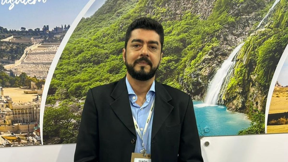 Leonardo Moura, representante del mercado brasileño de Jordan Experience  para Jordania, durante su participación en acciones comerciales orientadas a fortalecer la presencia de la compañía en Brasil.
