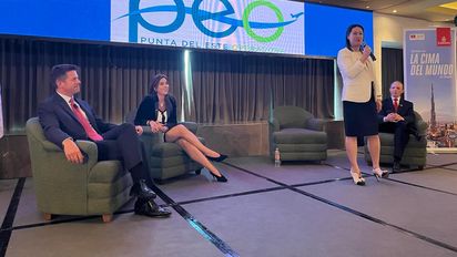 En EPTUR, Punta del Este Operadora (PEO) impartió un seminario sobre su oferta de lujo con Emirates y herramientas de marketing digital para agencias de viajes.