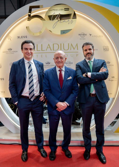 La plana mayor del holding hotelero español.