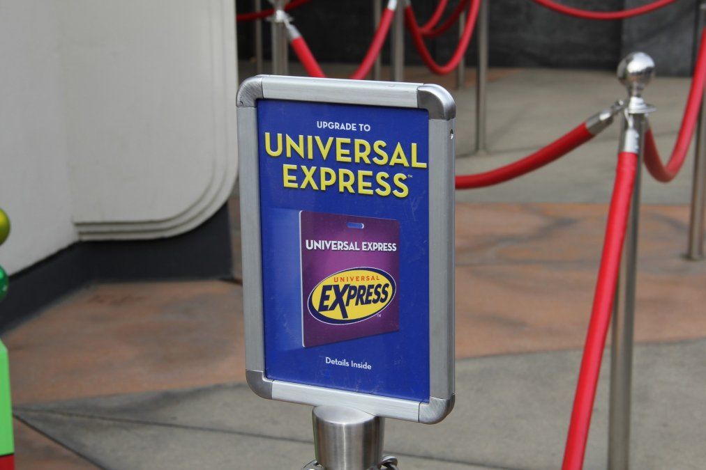El boleto Universal Express asegura tiempos de espera más cortos para subir a las atracciones.