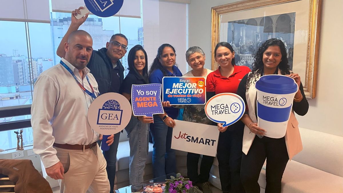 Mega Travel, Grupo GEA, Assist Card y JetSmart junto a Aldeli.