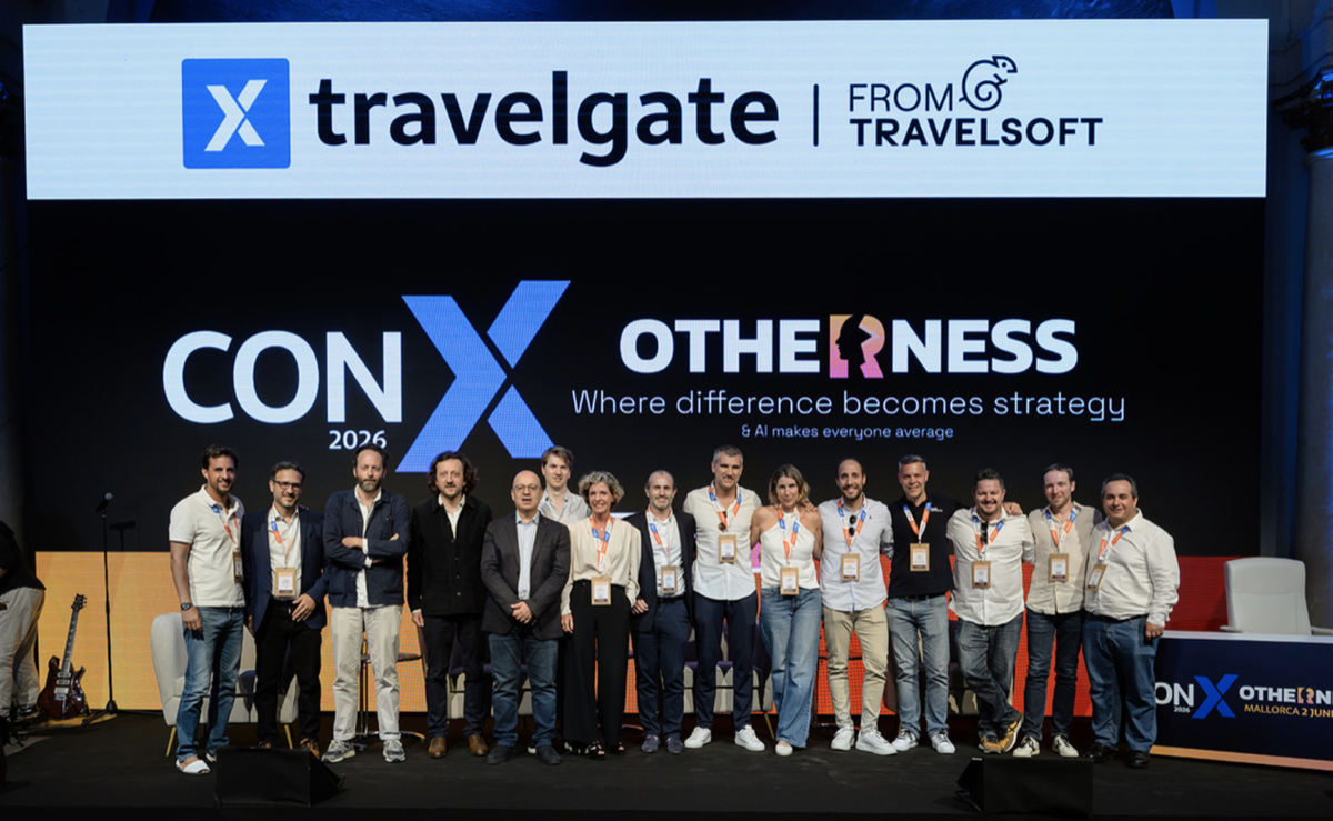 Algunos de los participantes del ConX 2026, organizador por TravelgateX.