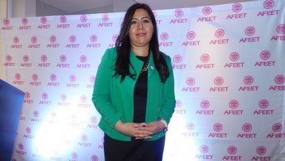 Brenda Alonso, presidenta de Afeet.