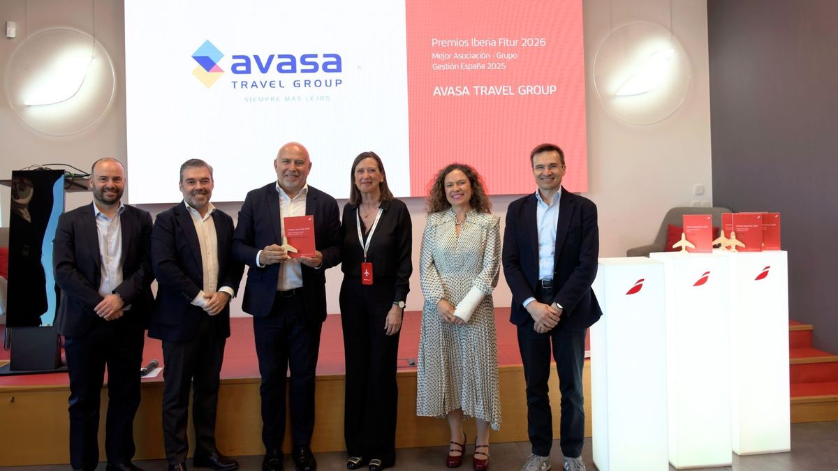 AVASA, mejor grupo de gestión en los Premios FITUR de Iberia