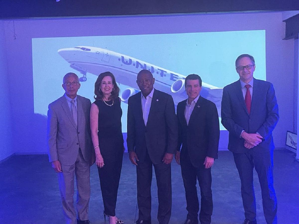 Integrantes de la delegación de Houston.