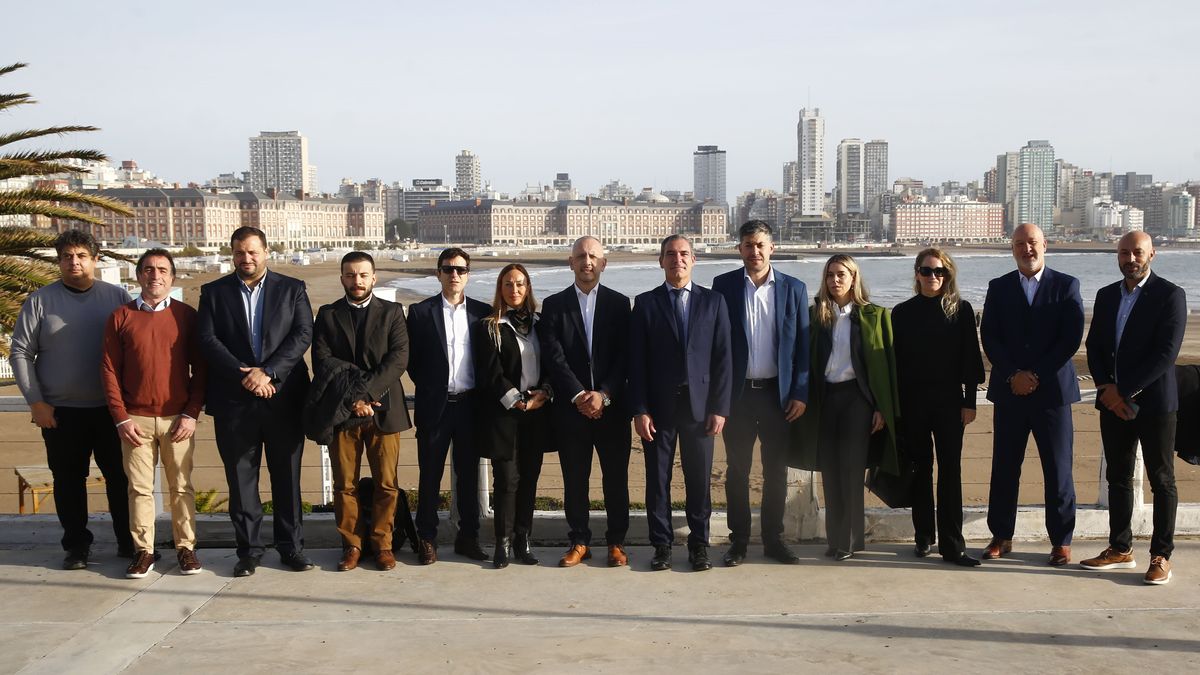 Autoridades de Mar del Plata y ejecutivos de aerolíneas en el 4° Encuentro de CEO’s de Empresas Aerocomerciales.