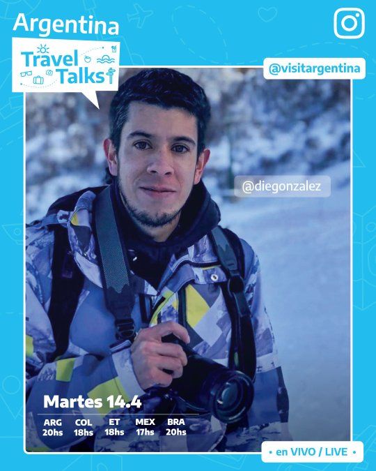 Diego González cuenta con más de 32 mil seguidores y su trabajo se destaca por la versatilidad para captar tanto paisajes urbanos como de naturaleza.