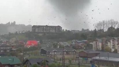 Puerto Varas fue afectada por un tornado el 25 de mayo, un fenómeno climático extremadamente inusual en la zona.