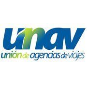 El logo de la Unión Nacional de Agencias de Viajes (UNAV).