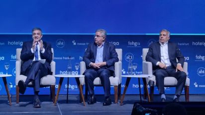 Jorge Macri (Ciudad de Buenos Aires), Raúl Jalil (Catamarca) y Alfredo Cornejo (Mendoza) debatieron en Hotelga sobre consumo, impuestos, conectividad e inversiones para reactivar el turismo.