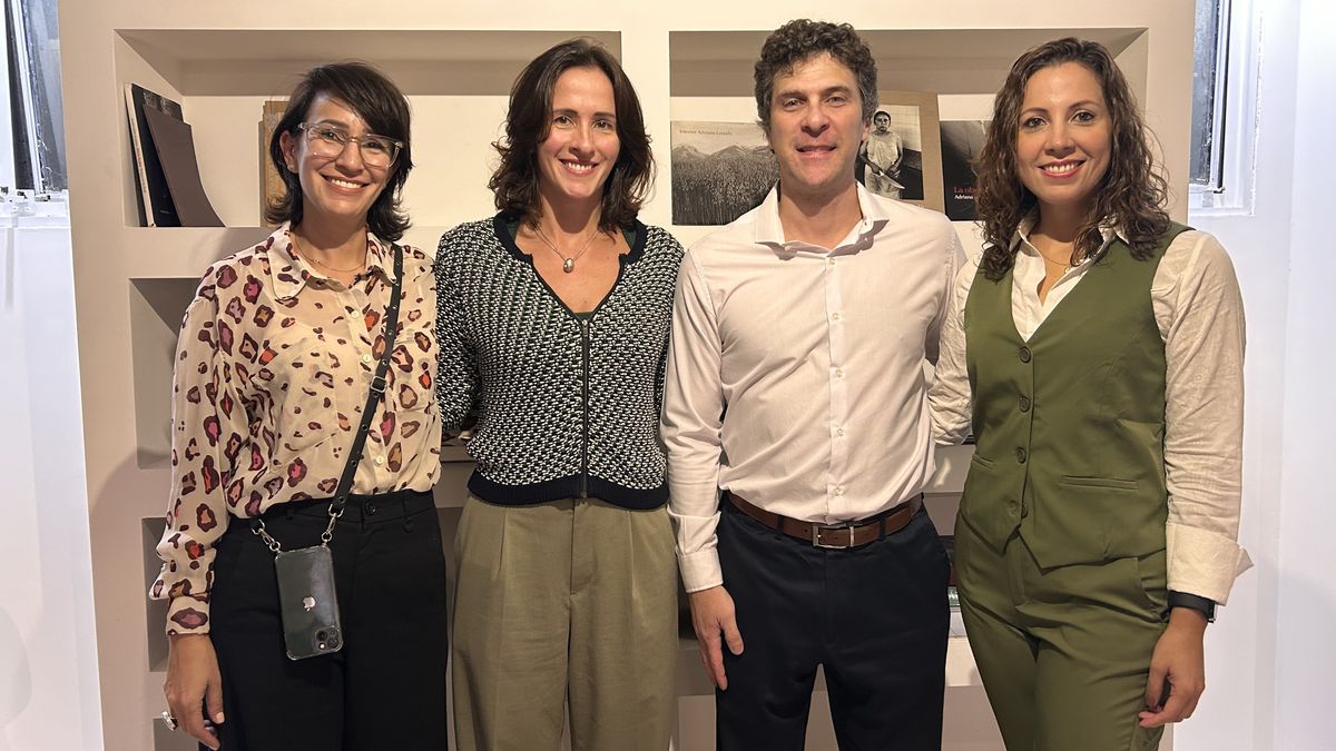 Jimena Carrasco (ACT Travel), Mariana Marshall Parra (Emabjada de Brasil), Gabriel Ardone (ACT) y Fernanda Toloza (Journeys).