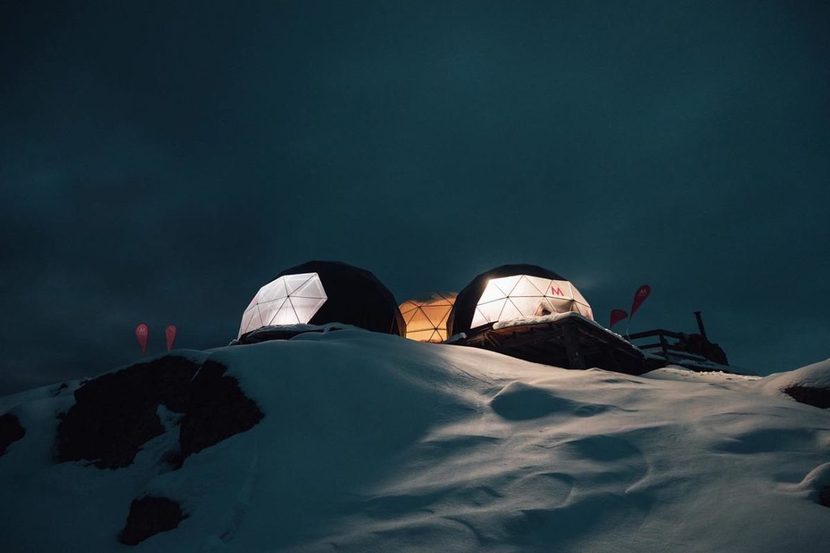 Glamping de lujo en los Andes. Glamping de lujo en los Andes.