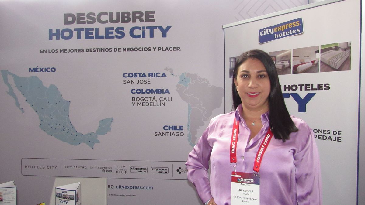 Lina Rincón, gerente comercial de Hoteles City.
