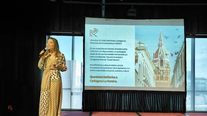 Natalia Bohórquez es la presidenta ejecutiva de Corpoturismo Cartagena.