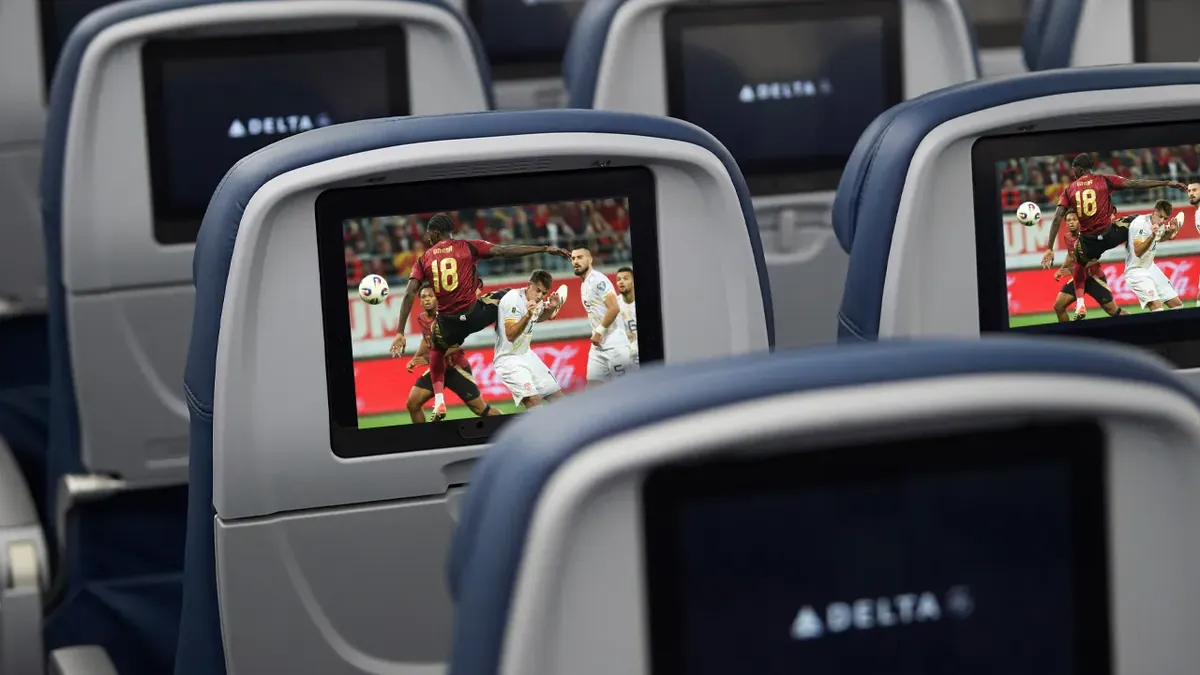 Puedes ver la Copa Mundial de la FIFA en Delta Air Lines.