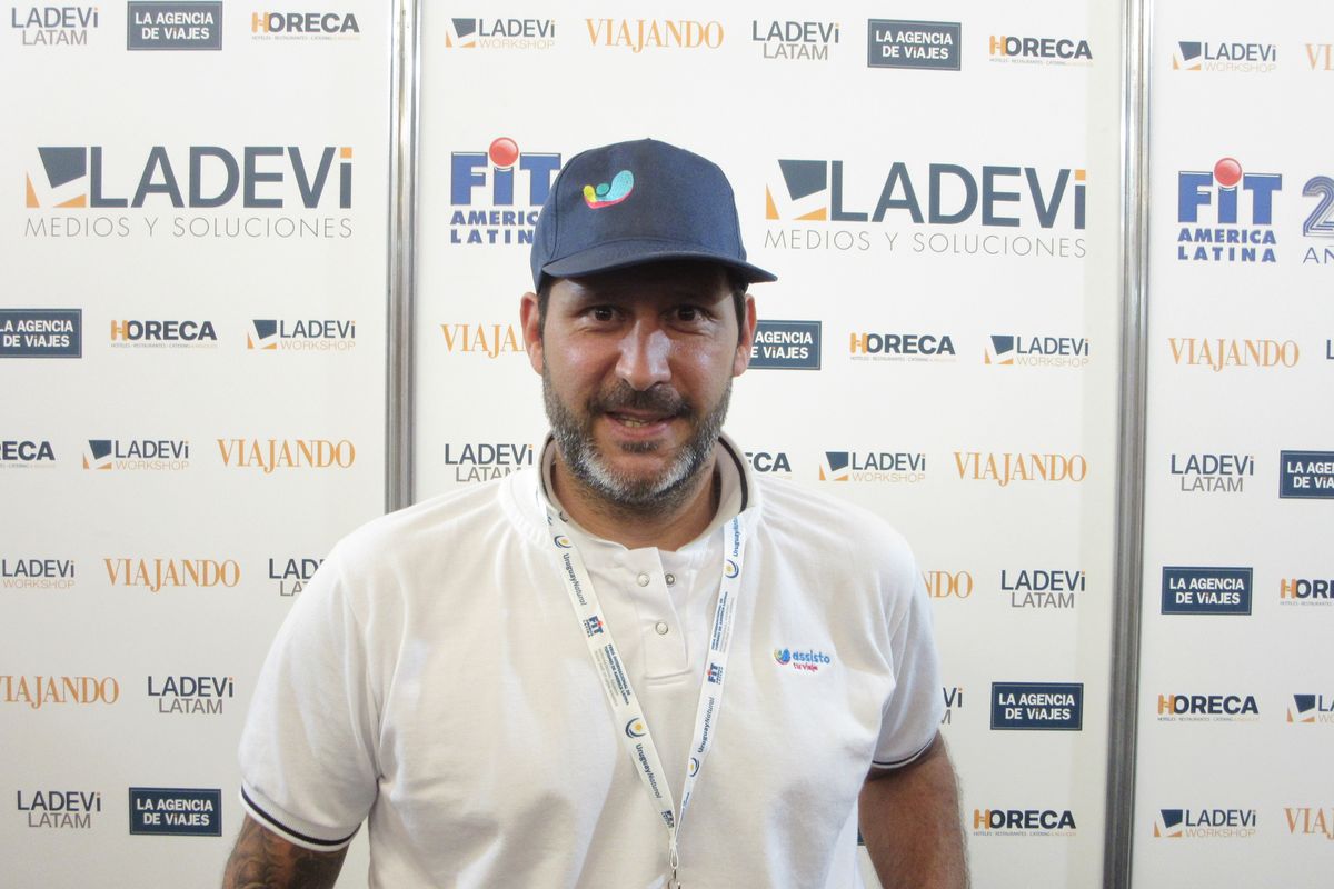 &nbsp;Jerónimo Pou, director comercial de Assisto Tu Viaje, presente en la Feria Internacional de Turismo de América Latina.