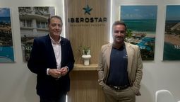 Iberostar: Héctor Álvarez, Business Development Director en Latam; y João Abegão, vicepresidente comercial y de Ventas para Latam y México.