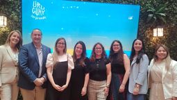 Representantes y prestadores de servicios de Uruguay en la presentación del destino.