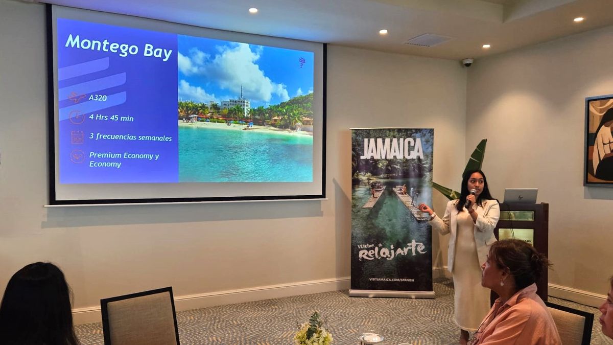 Cristina Carbajal, ejecutiva de ventas de Latam Perú.