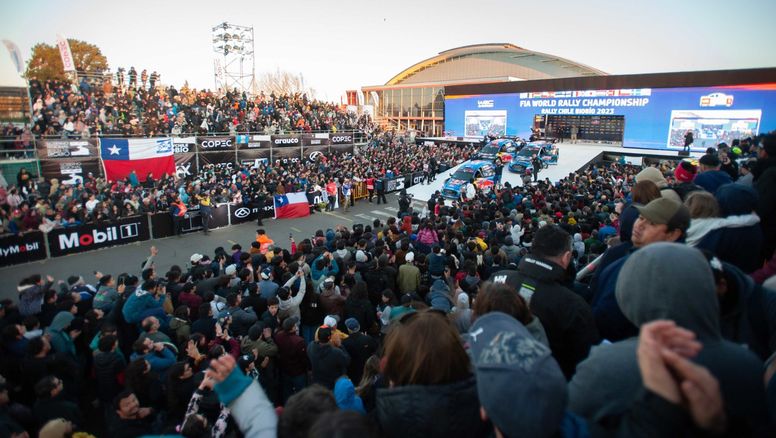 En 2023 el Rally Mundial realizó la fecha en torno a la ciudad de Los Ángeles, Biobío. Se calcula que llegaron por sobre 500 mil personas.