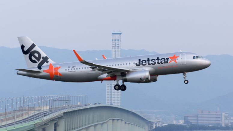 Airbus A320 de JetStar.