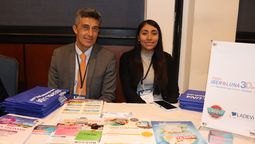 Equipo de Viajes Iberoluna en el marco de Ladevi Workshop Bogotá.