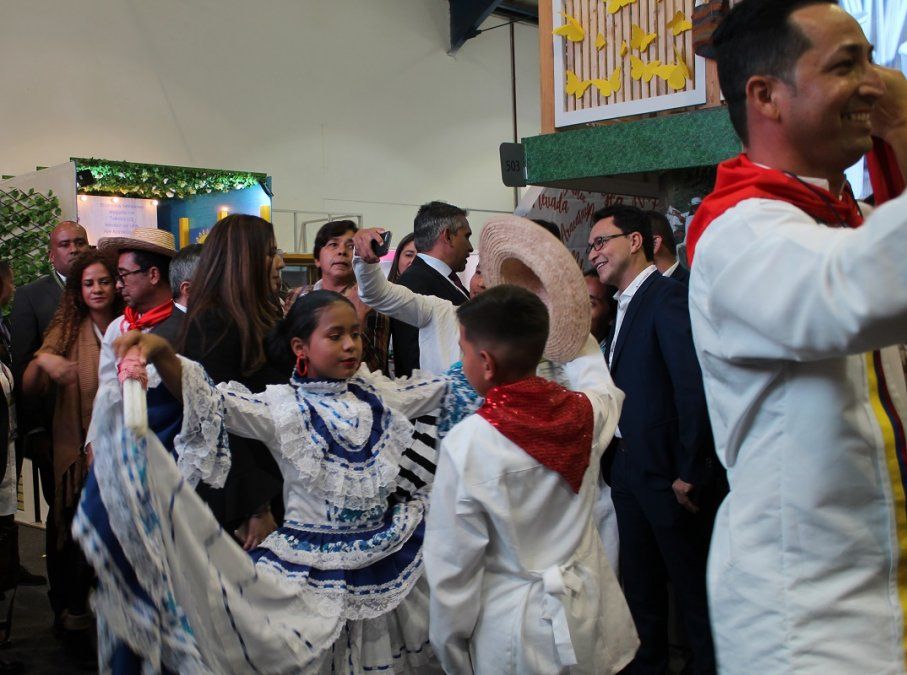 Inauguración del stand de Magdalena durante la Vitrina Turística de Anato.