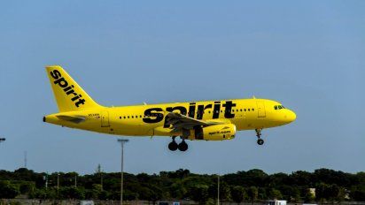 Avión de Spirit Airlines