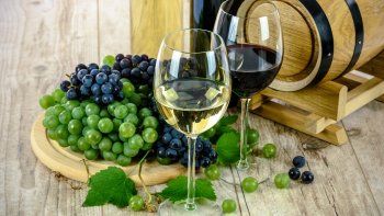 Siempre la comida acompaña el vino en Argentina, que en estas latitudes es excepcional.