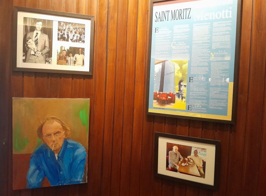 Buenos Aires: el rincón que Saint Moritz le dedicó a uno de sus visitantes ilustres: César Luis Menotti.