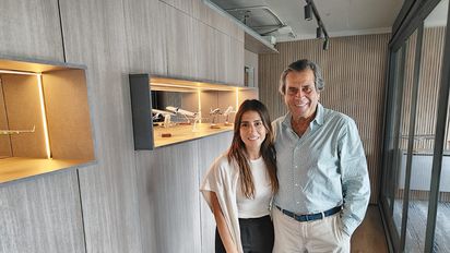 Bernardita Gepp junto a Freddy Gepp dieron a conocer las novedades que trae Via Club para este 2024.&nbsp;