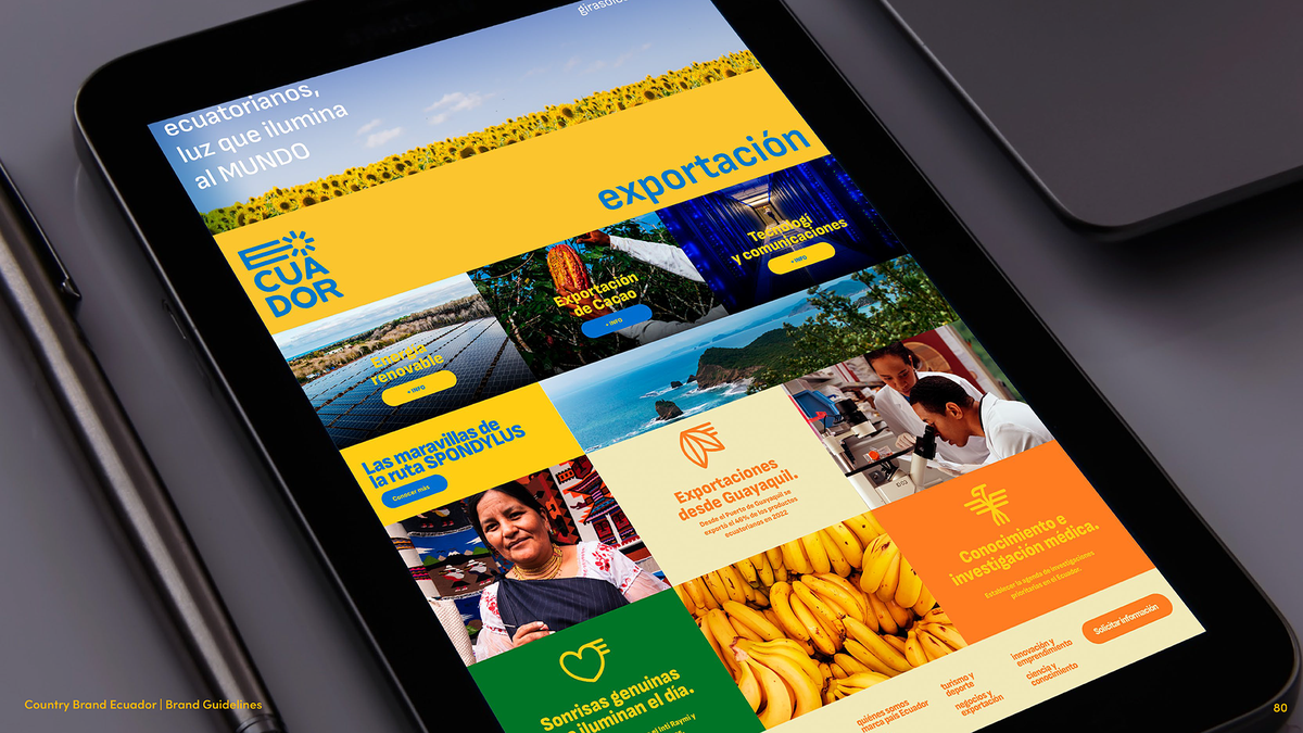 La nueva Marca País de Ecuador está vigente desde el pasado 12 de junio. - Ladevi Medios y Soluciones La nueva Marca País de Ecuador está vigente desde el pasado 12 de junio.