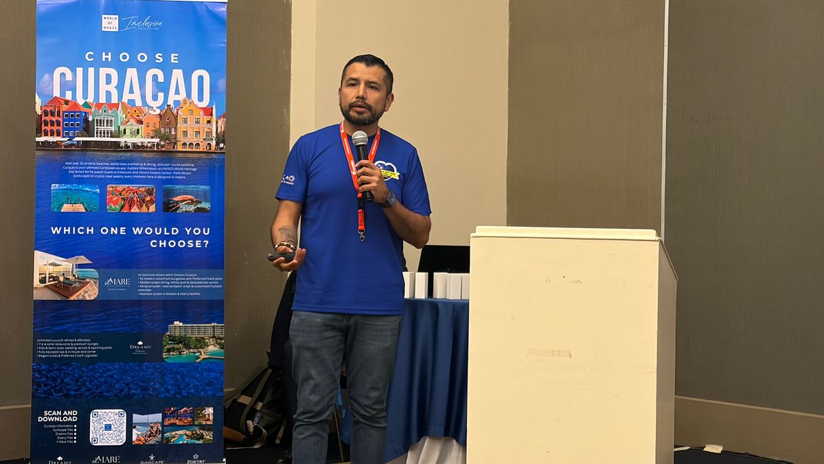 Andrés Rodríguez, representante de Corendon Hotels & Resorts. 