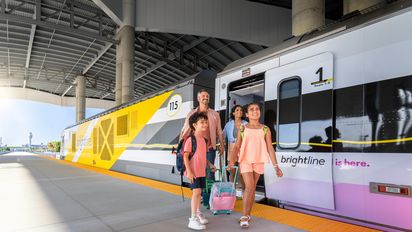El Brightline une desde el 22 de septiembre Miami con Orlando.