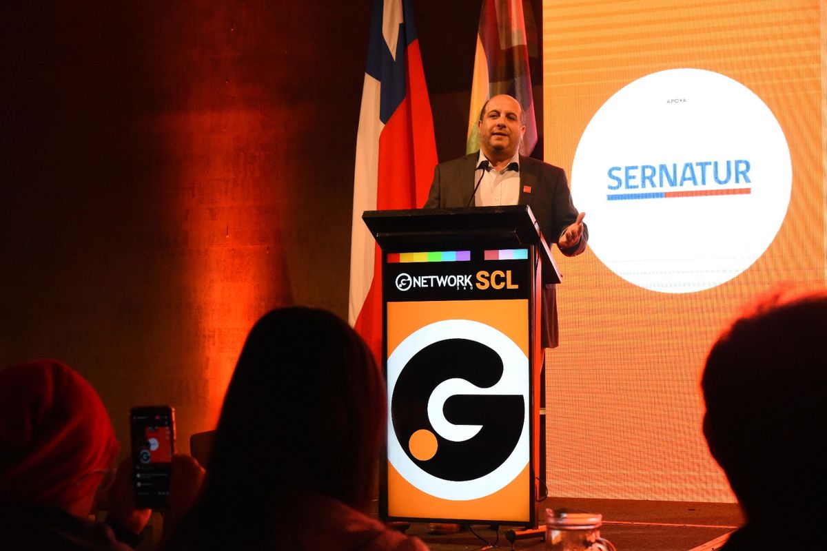 El director nacional de Sernatur, Cristóbal Benítez, estuvo en la apertura del Gnetwork360. - Ladevi Medios y Soluciones El director nacional de Sernatur, Cristóbal Benítez, estuvo en la apertura del Gnetwork360.