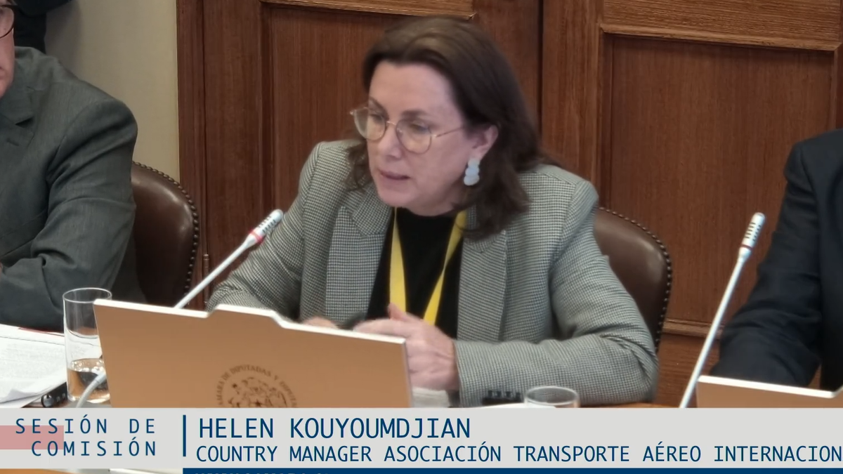 Helen Kouyoumdjian, country manager de IATA en Chile.