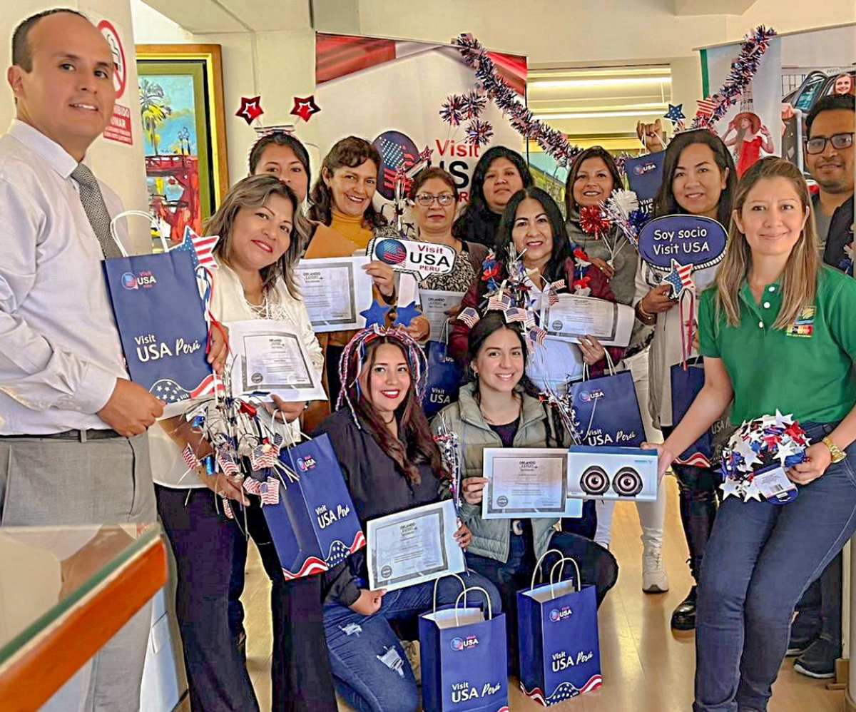 El Comité Visit USA promocionó Orlando.