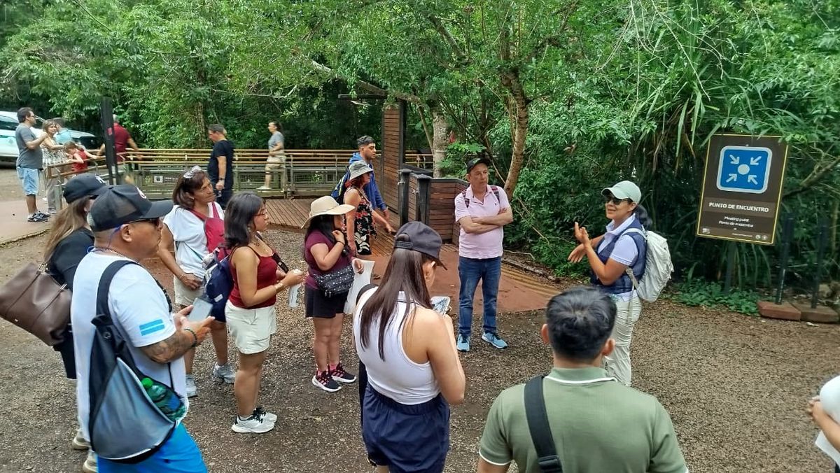 Mayoristas llegaron a Iguaz&uacute; para vivir la experiencia de visitar las cataratas.