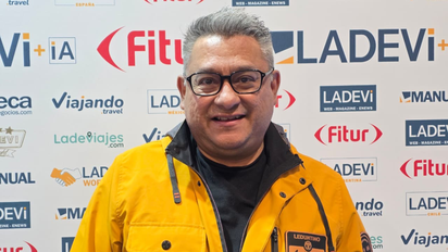 Octavio Luna, CEO de Quality Mayorista de Viajes, en Fitur 2026.