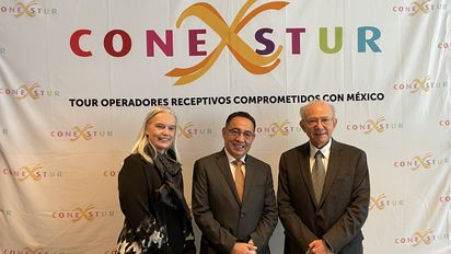 Conexstur fue acompañado por el subescretario de Turismo, Humberto Hernández.