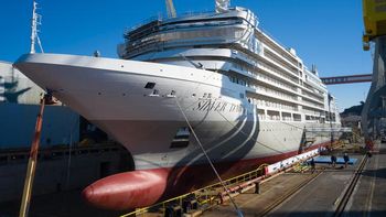 El Silver Dawn, construido por Fincantieri, supera todo lo conocido en la flota cruceros de lujo de Silversea.
