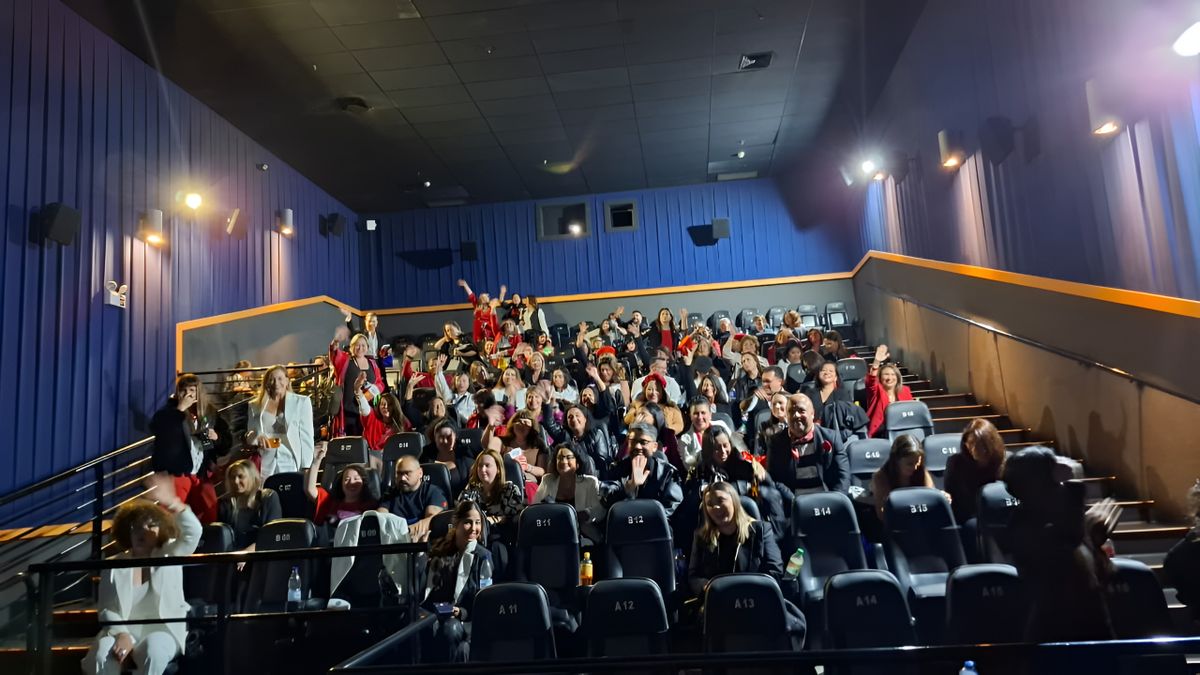 Los invitados pudieron disfrutar de la avant premiere de 