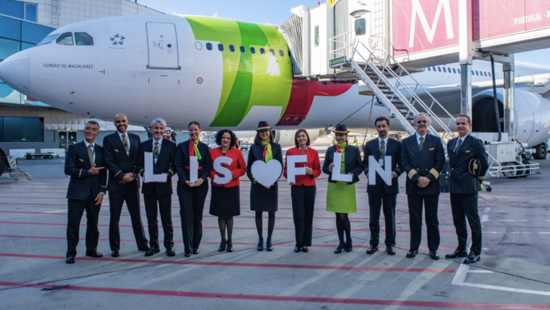 Inauguración del vuelo directo Lisboa-Florianópolis de TAP Air Portugal.