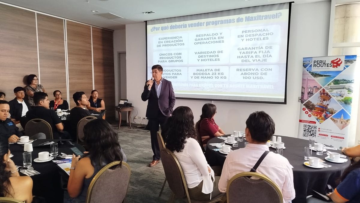 Jose Egas, asesor comercial de Maxitravel.