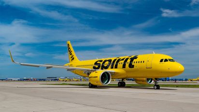 Quiebra de Spirit Airlines: 21,3 millones de asientos menos en EE.UU.