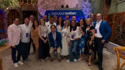 Una nutrida delegación de socios de Bonjour Quebec se reunió con los principales operadores y medios turísticos de cara a la temporada invernal.